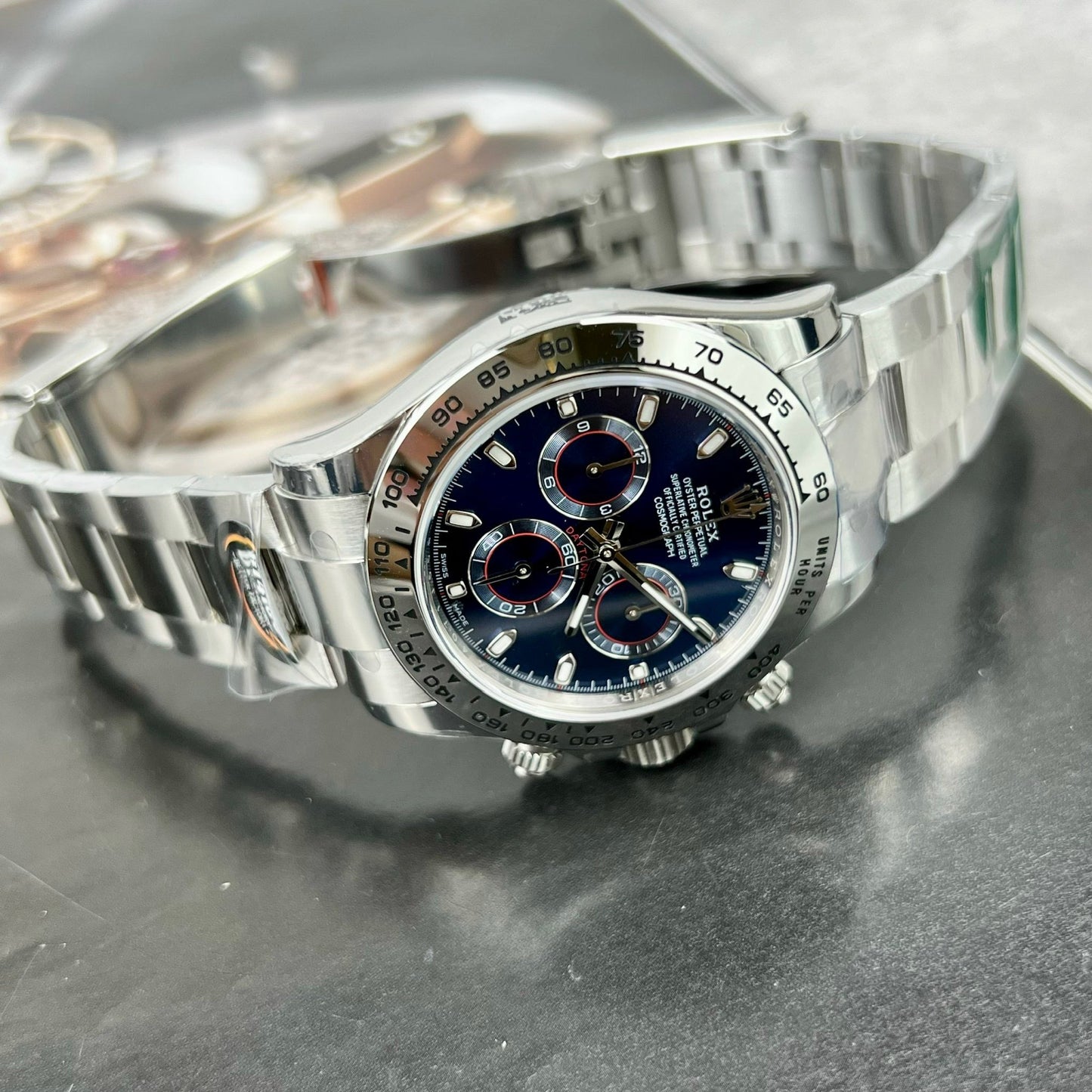 Rolex Cosmograph Daytona M116509-0071 1:1 Best Edition BT Factory blaues Zifferblatt