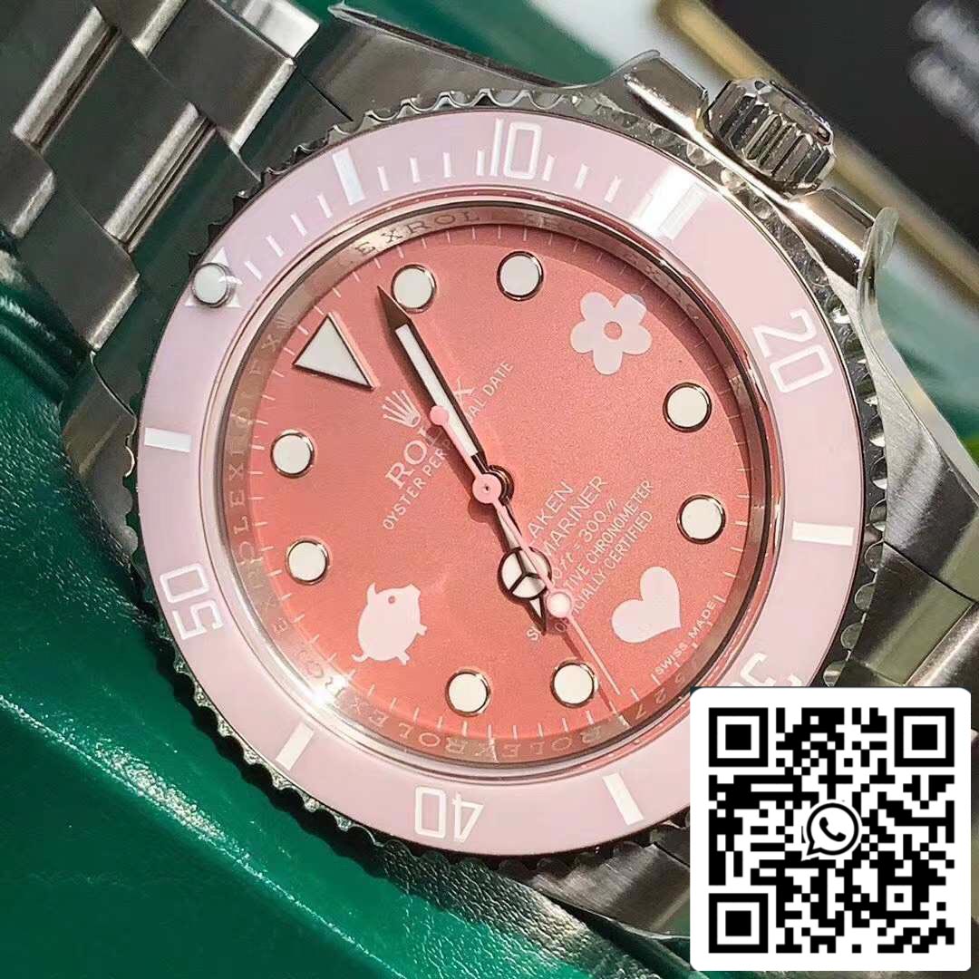 Rolex Submariner BLAKEN édition rose sans date mouvement Swiss Original