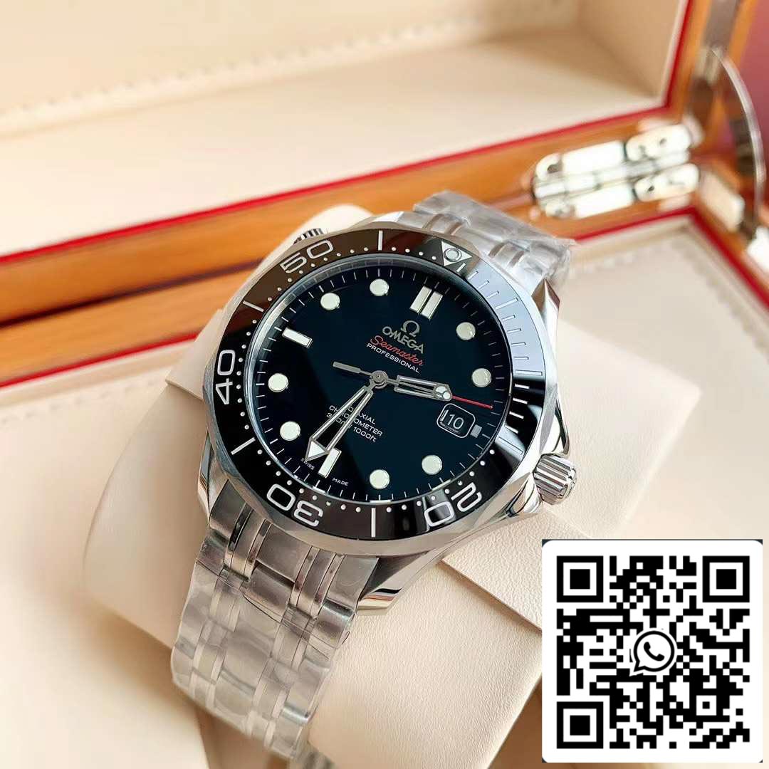 Omega Seamaster Diver 300M Co-Axial 212.30.41.20.03.001 Lunette noire - Mouvement d'origine suisse