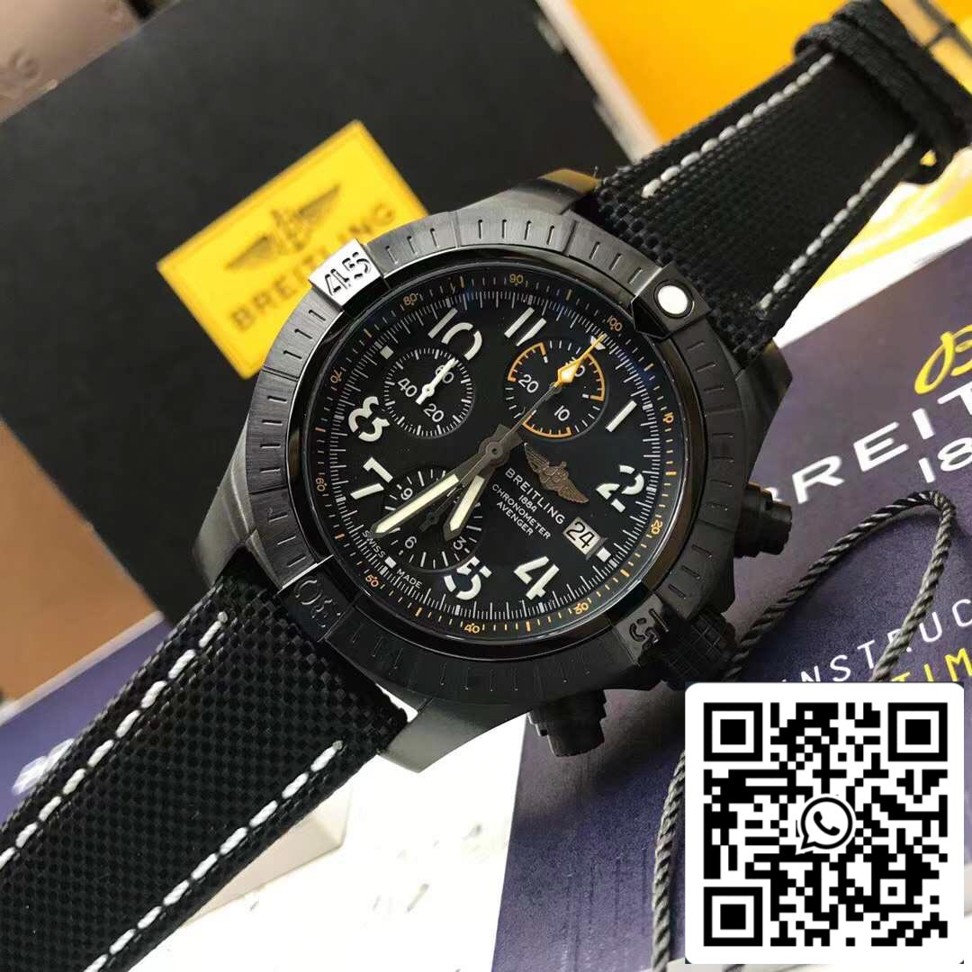 Breitling Avenger Chronograph 45 V13317101B1X1- Movimento Original Suíço Melhor Edição 1:1