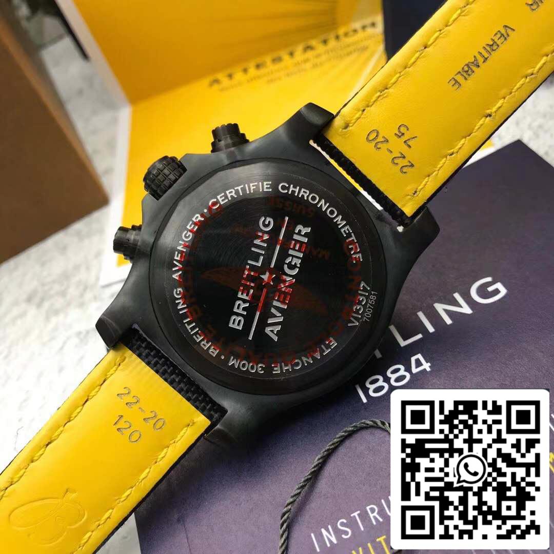 Breitling Avenger Chronograph 45 V13317101B1X1- Movimento Original Suíço Melhor Edição 1:1