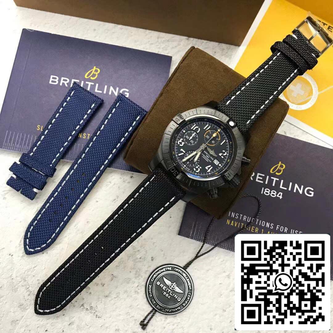 Breitling Avenger Chronograph 45 V13317101B1X1- Movimento Original Suíço Melhor Edição 1:1