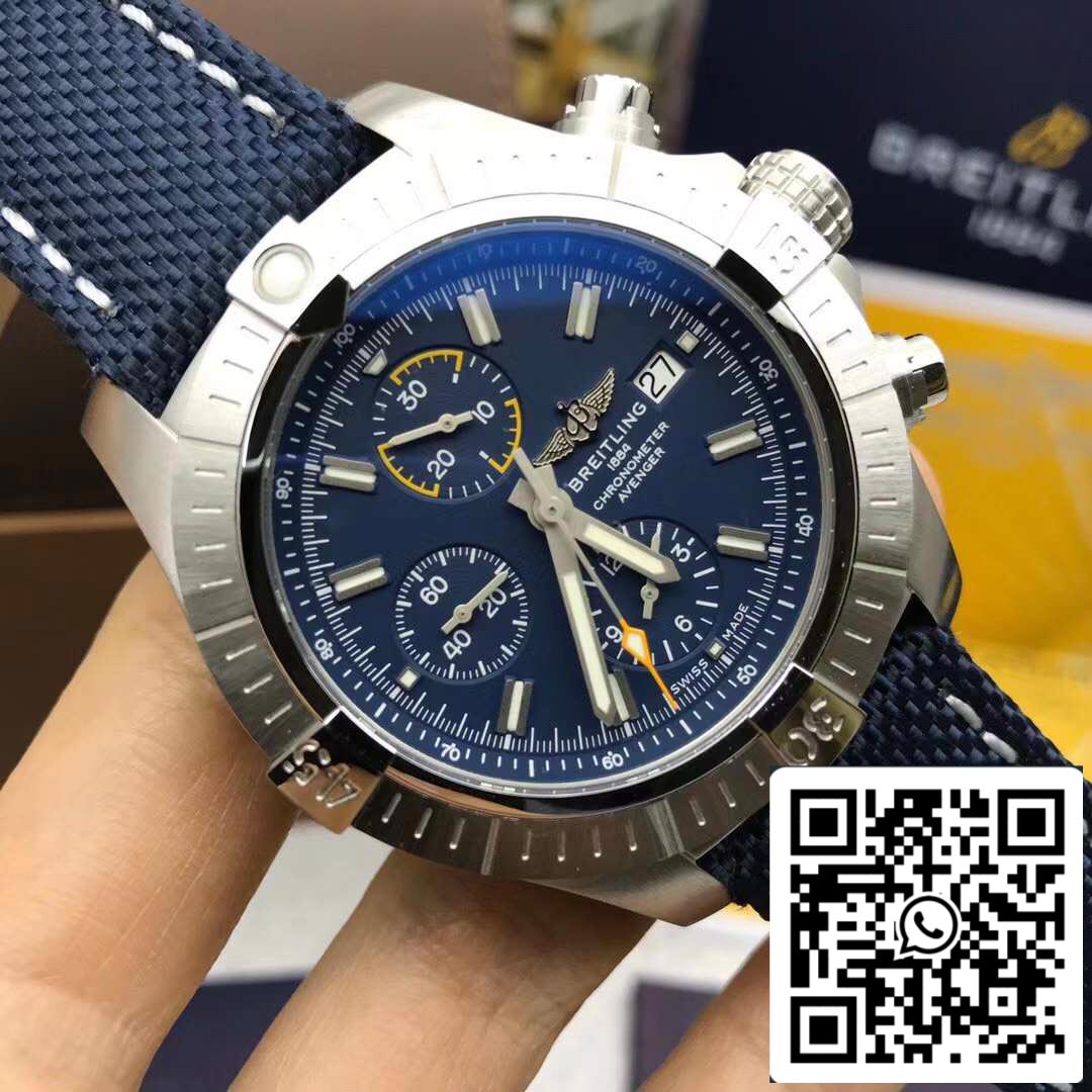 Breitling Avenger Chronograph 45 A13317101C1X2- Movimento originale svizzero Miglior edizione 1:1