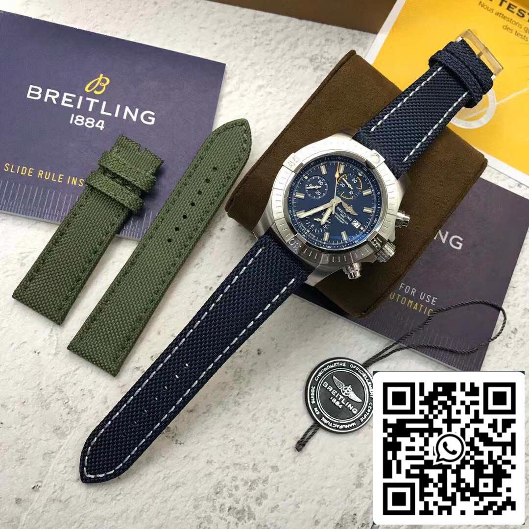 Breitling Avenger Chronograph 45 A13317101C1X2- Movimento originale svizzero Miglior edizione 1:1