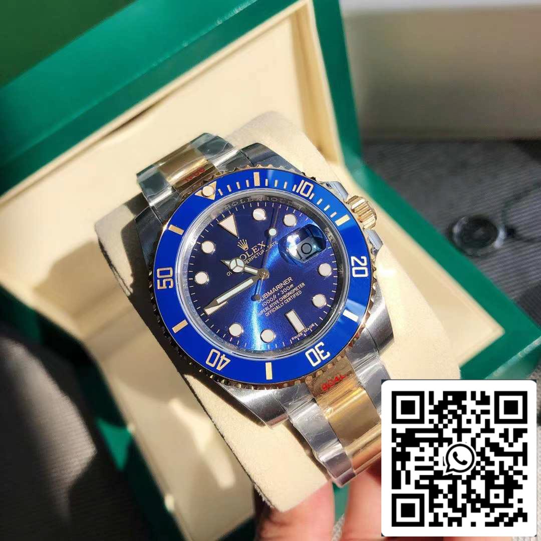 Rolex Submariner Date Blue Bezel Blue Dial 126613LB 41mm - ETA 2836 Swiss Original Movement