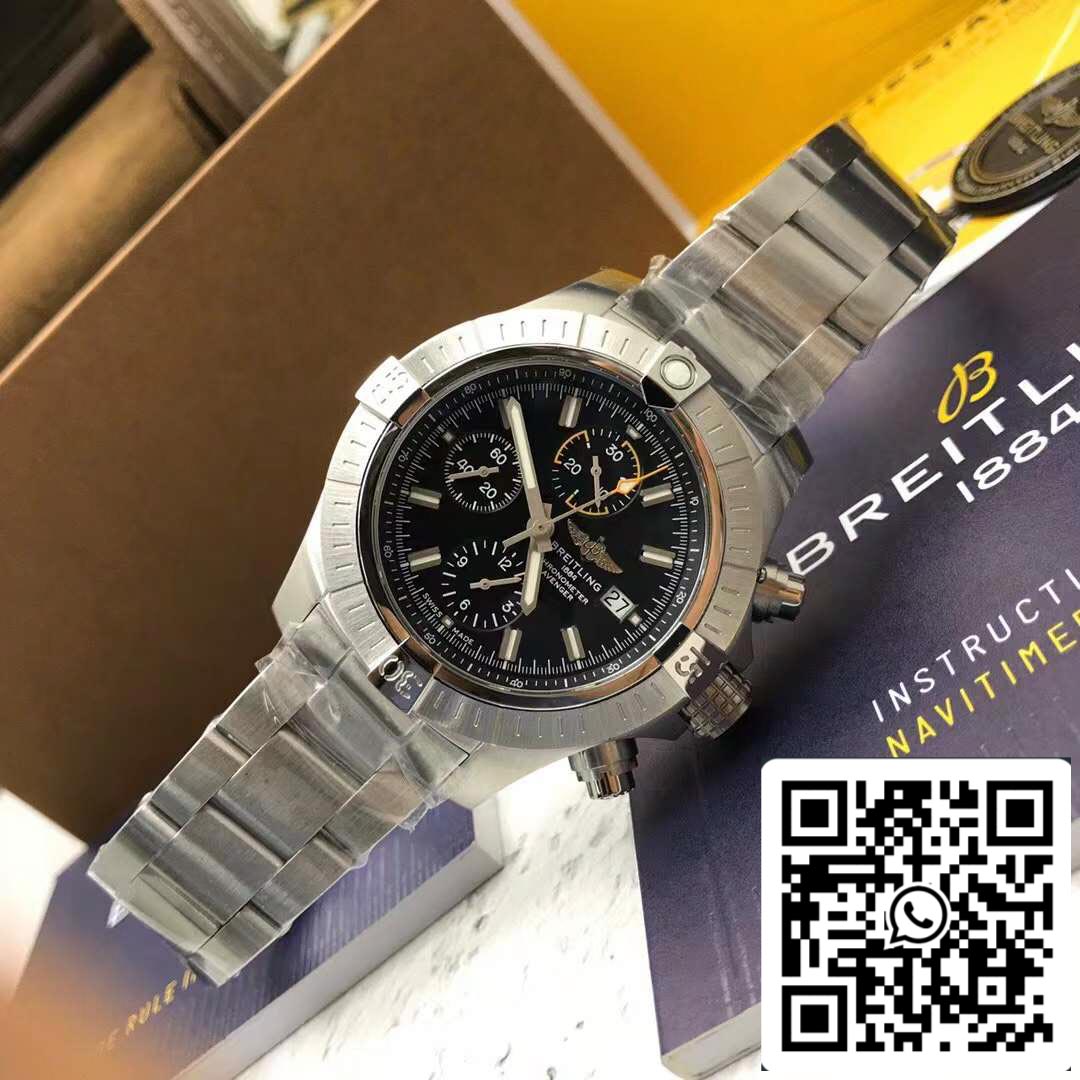 Breitling Avenger Chronograph 45 A13317101B1A1 - Movimento Original Suíço Melhor Edição 1:1