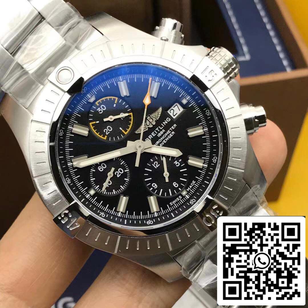 Breitling Avenger Chronograph 45 A13317101B1A1 - Movimento Original Suíço Melhor Edição 1:1