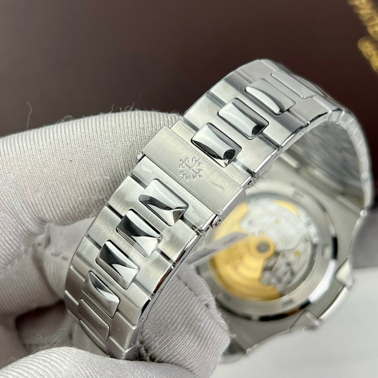 Patek Philippe Nautilus 5711/112P-001Meilleure édition 1:1 PPF Factory personnalisée Ruby Stone