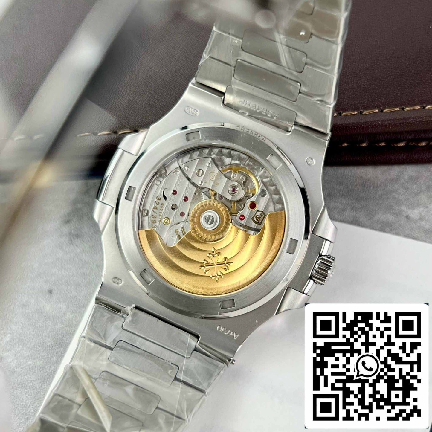 Patek Philippe Nautilus 5711/1A-011 Meilleure édition 1:1 PPF Factory Custom Diamonds Moissanite