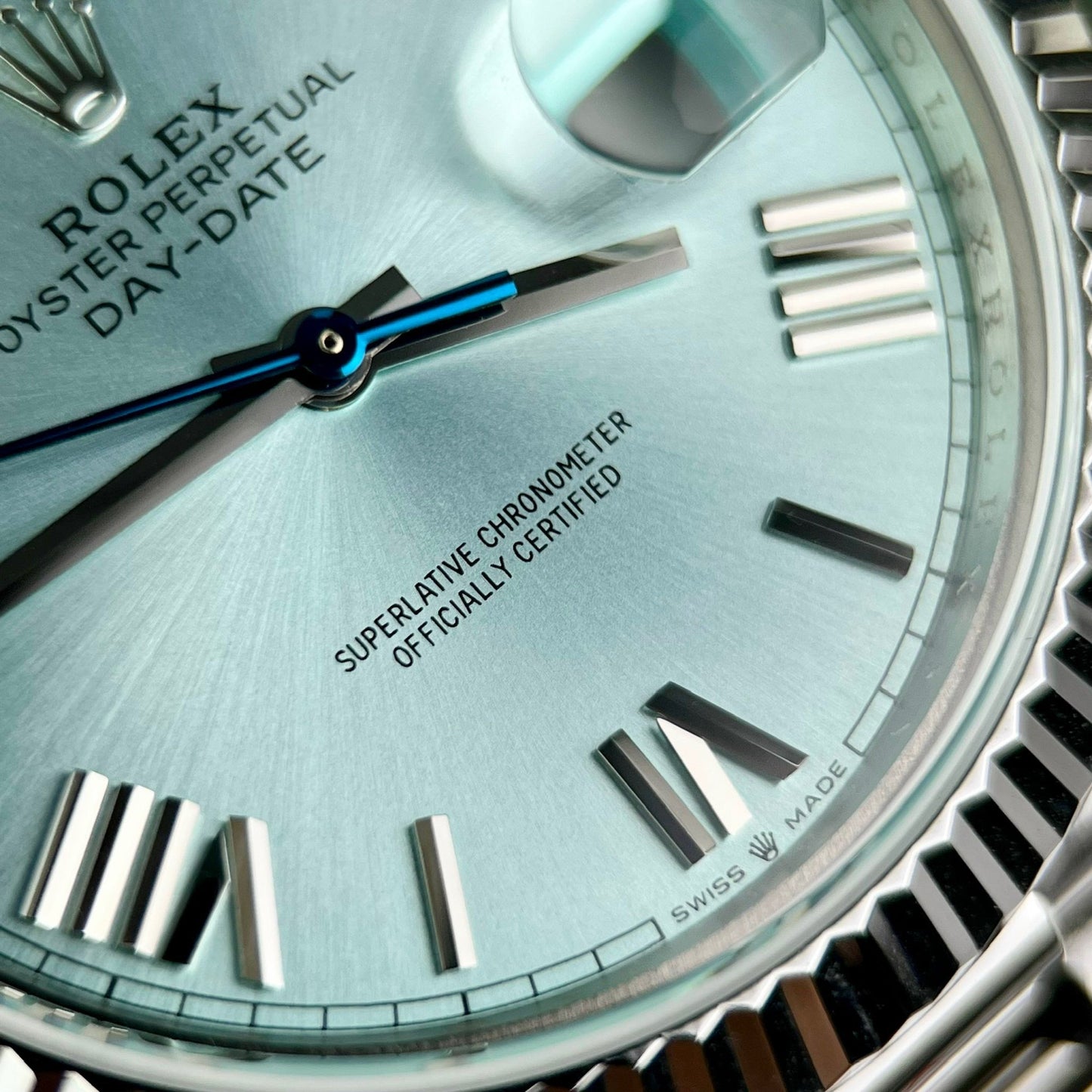 Rolex Day Date M228236-0012 Cadran romain platine Meilleure édition 1: 1 GM Factory V2