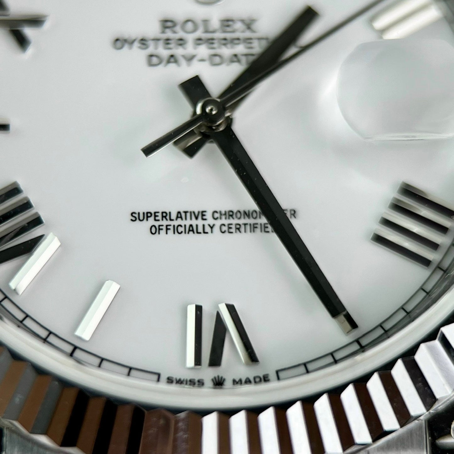 Rolex Day Date 40 mm 228238 Président Blanc Roman Meilleure édition 1:1 GM Factory V2