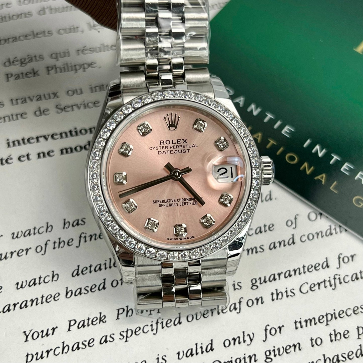 Rolex Lady-Datejust M279384RBR-0003 Oystersteel 1:1 Best Edition EW Factory