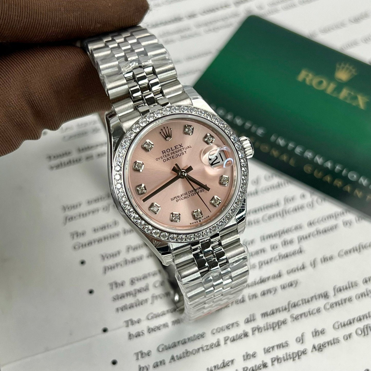 Rolex Lady-Datejust M279384RBR-0003 Oystersteel 1:1 Best Edition EW Factory