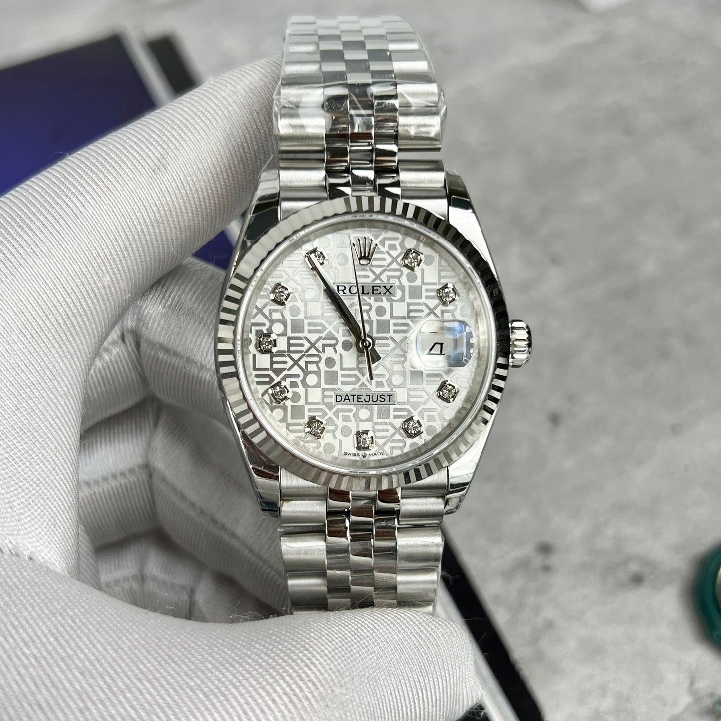 Rolex Datejust 36 116234 EW Factory Jubilee Strap 1:1 Best Edition Computer Dial