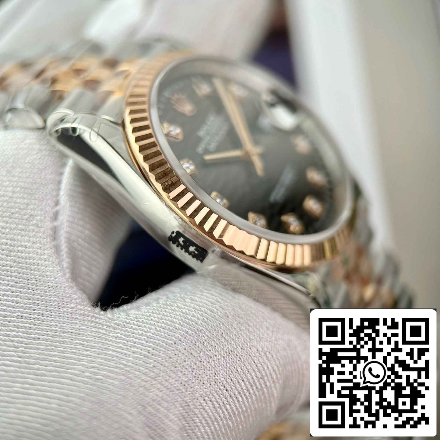 Réplica Rolex Datejust 126231-0041 Relógio 36mm Melhor Edição 1:1 VS Factory