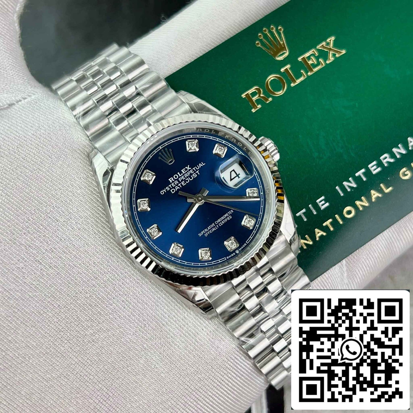 Replica Rolex Datejust 36 M126234-0037 Oystersteel Miglior edizione 1:1 VS Fabbrica