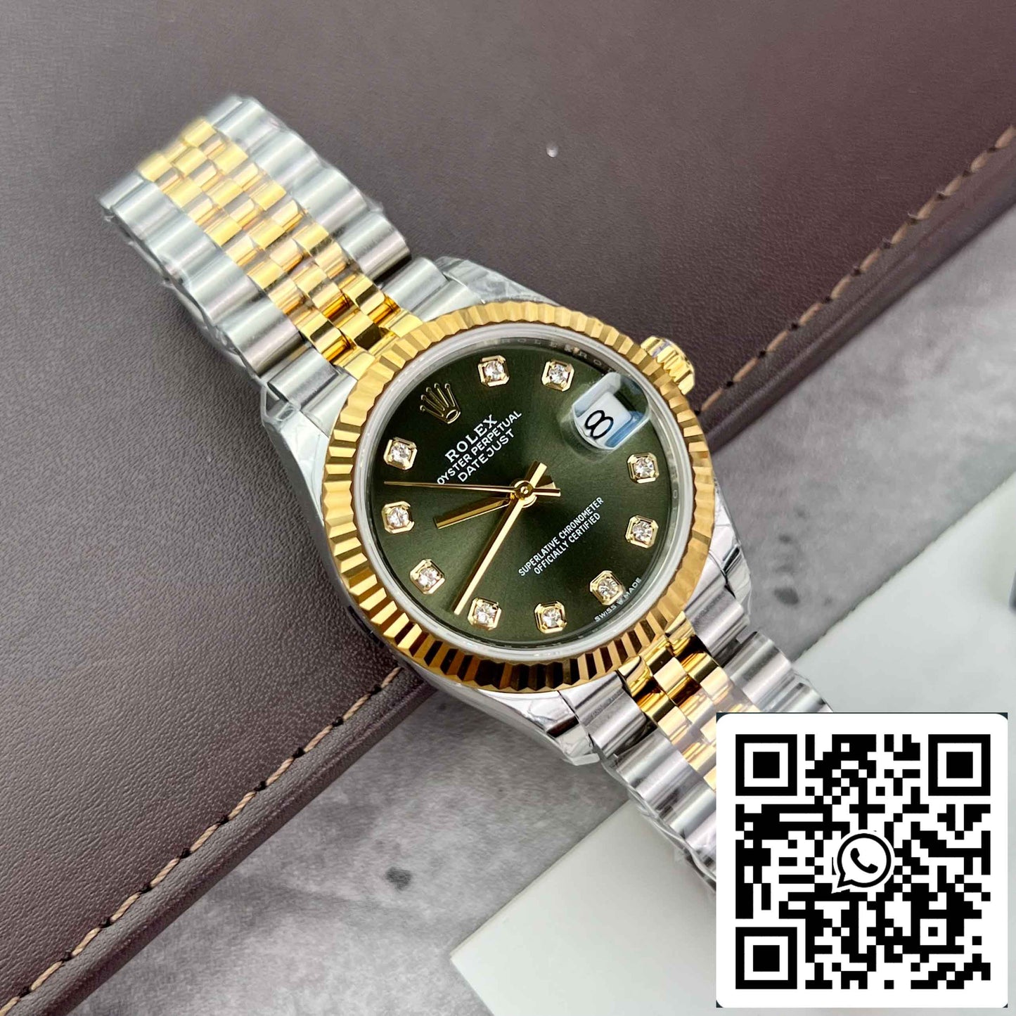 Replica Rolex Datejust 31 M278273-0030 Oystersteel 31mm EW migliore edizione di fabbrica