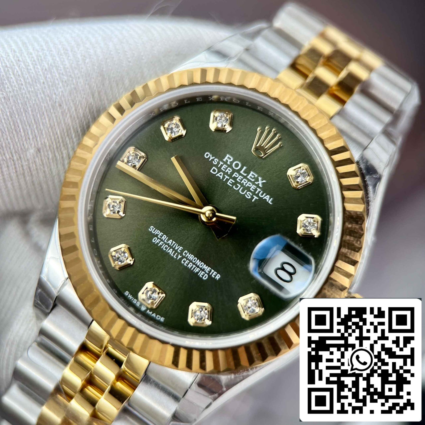 Replica Rolex Datejust 31 M278273-0030 Oystersteel 31mm EW migliore edizione di fabbrica