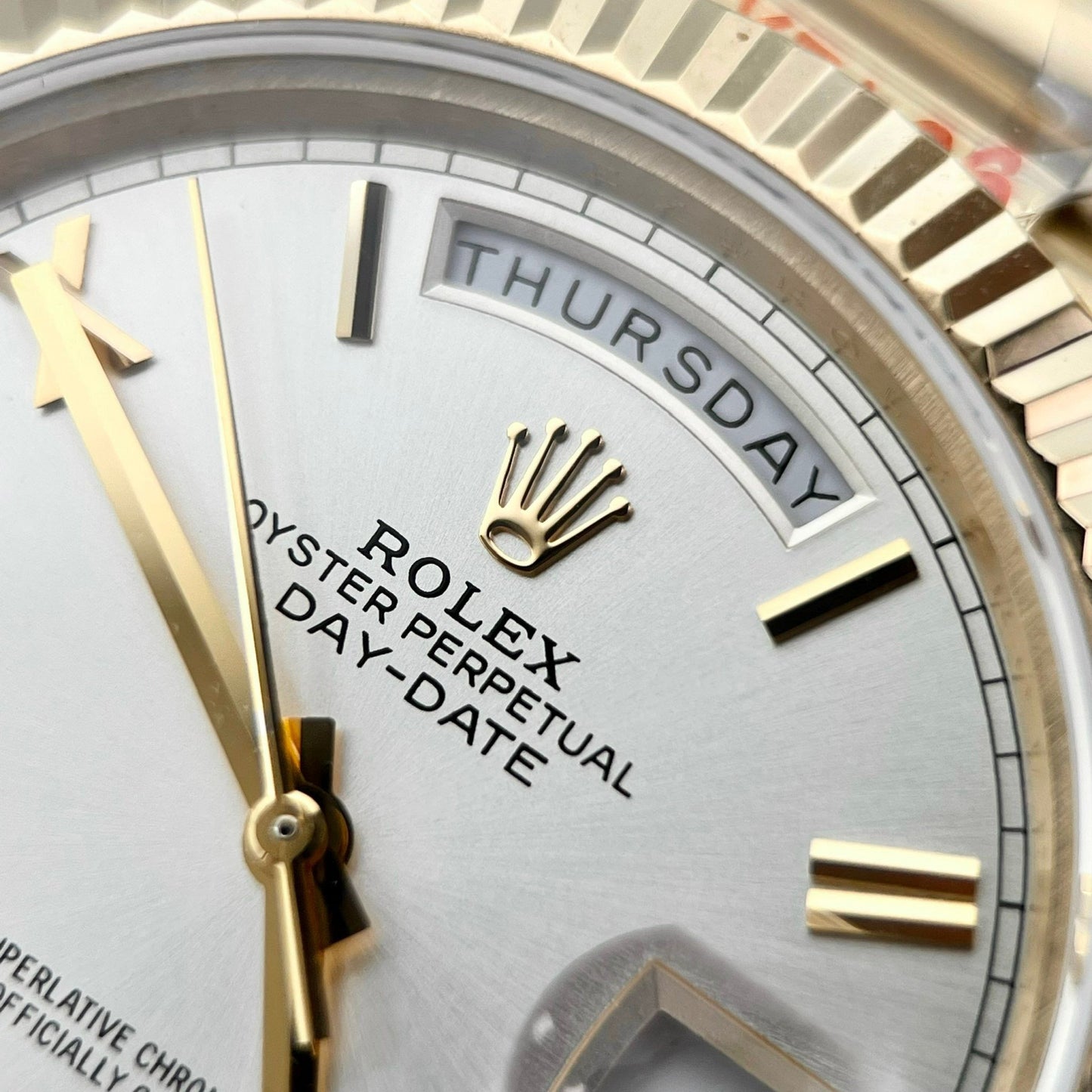 Rolex Day Date M228238-0002 1:1 Meilleure édition GM Factory V3 Version contrepoids