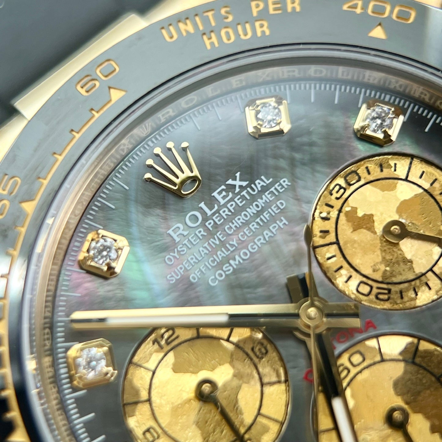 Rolex Daytona 116518 Madrepérola Preto 1:1 melhor edição BT Factory