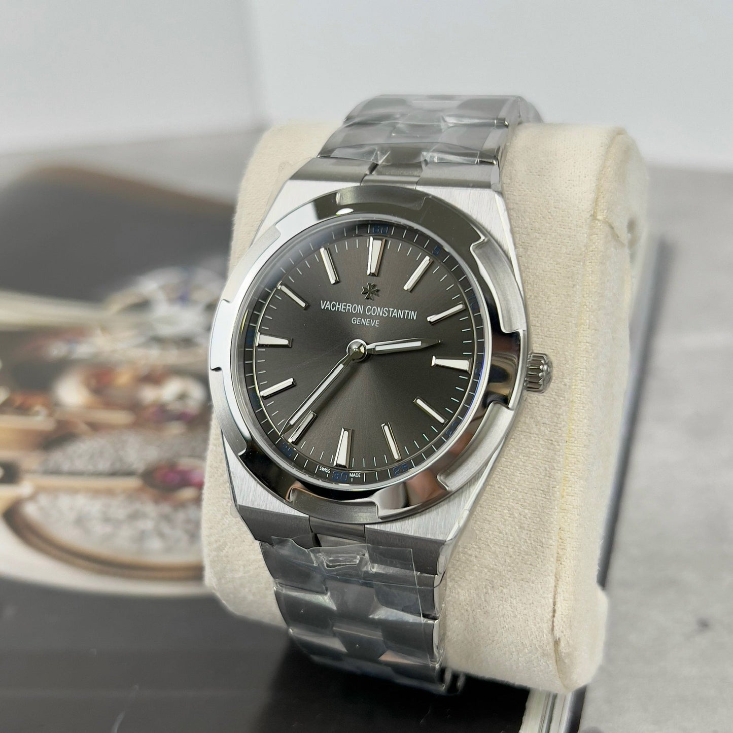 Vacheron Constantin Overseas 2000V/120G-B122 1:1 Meilleure édition XF Factory Cadran gris Dernière version