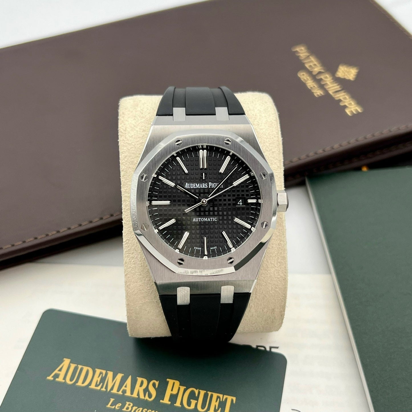 Audemars Piguet Royal Oak 15400 1:1 Meilleure édition APS Factory Cadran noir