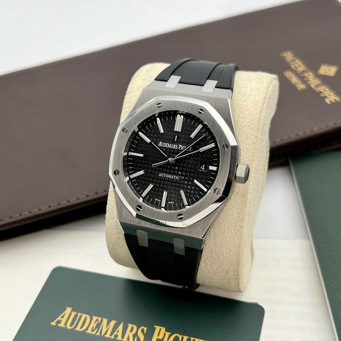 Audemars Piguet Royal Oak 15400 1:1 Meilleure édition APS Factory Cadran noir