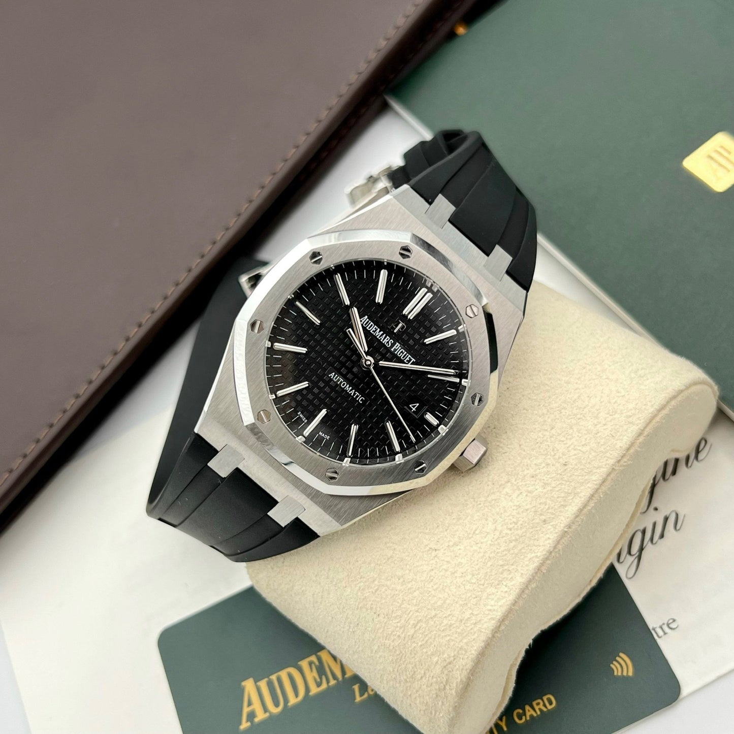 Audemars Piguet Royal Oak 15400 1:1 Meilleure édition APS Factory Cadran noir