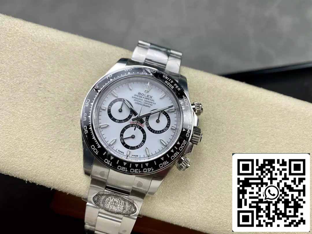 Rolex Cosmograph Daytona M126500LN-0001 Nouveau mouvement 4131 1:1 Meilleure édition Clean Factory