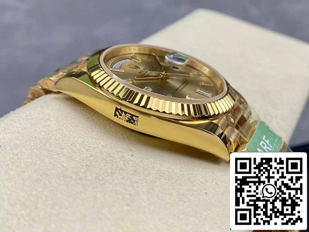 Rolex Day Date 40 M228238-0005 Cadran en or jaune 1:1 Meilleure édition Mouvement AR Factory 3255