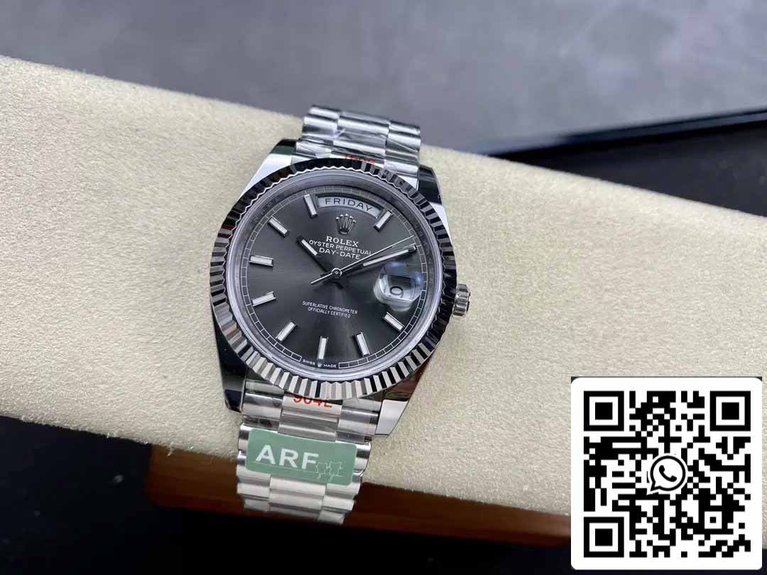 Rolex Day Date 40 M228239-0060 Cadran gris 1:1 Meilleure édition Mouvement AR Factory 3255