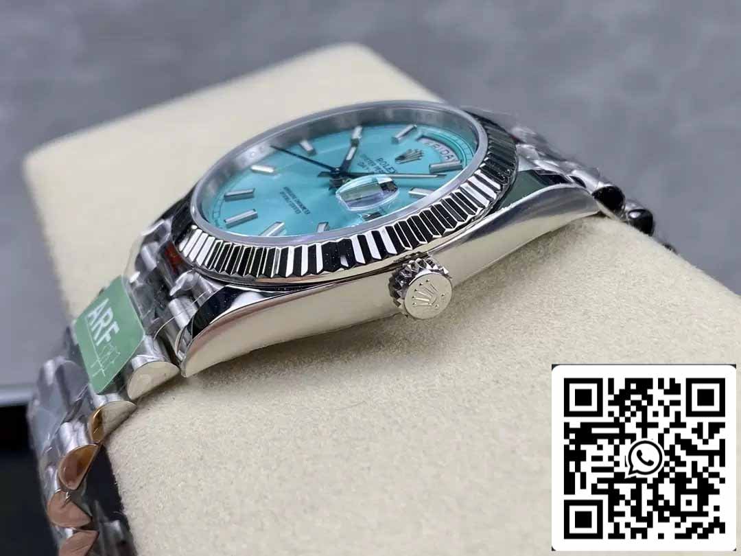 Rolex Day Date 40 M228236-0018 Cadran Tiffany 1:1 Meilleure édition Mouvement AR Factory 3255