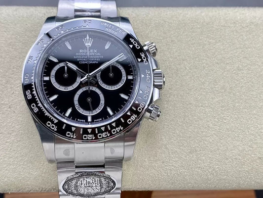 Rolex Cosmograph Daytona M126500ln-0002 Nuovo movimento 4131 1:1 Migliore edizione Clean Factory