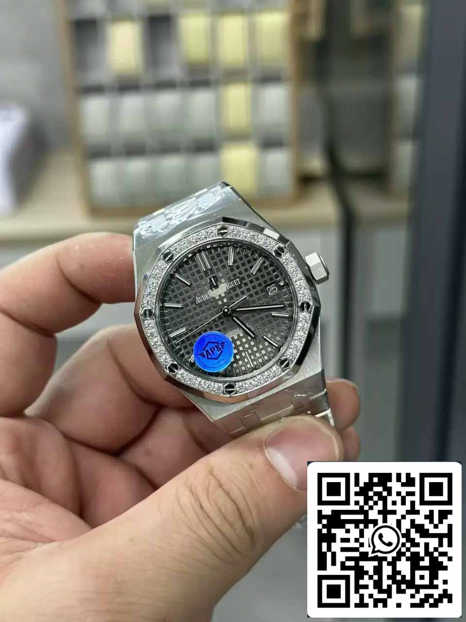 Audemars Piguet 15451ST.ZZ.1256ST.02 APS Factory 1:1 Meilleure édition Cadran gris