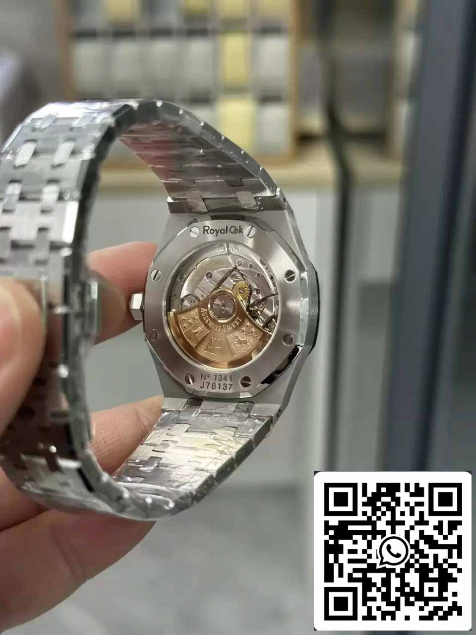 Audemars Piguet 15451ST.ZZ.1256ST.02 APS Factory 1:1 Meilleure édition Cadran gris