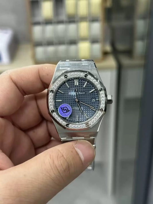 Audemars Piguet 15451ST.ZZ.1256ST.03 APS Factory 1:1 Mejor Edición Esfera Azul