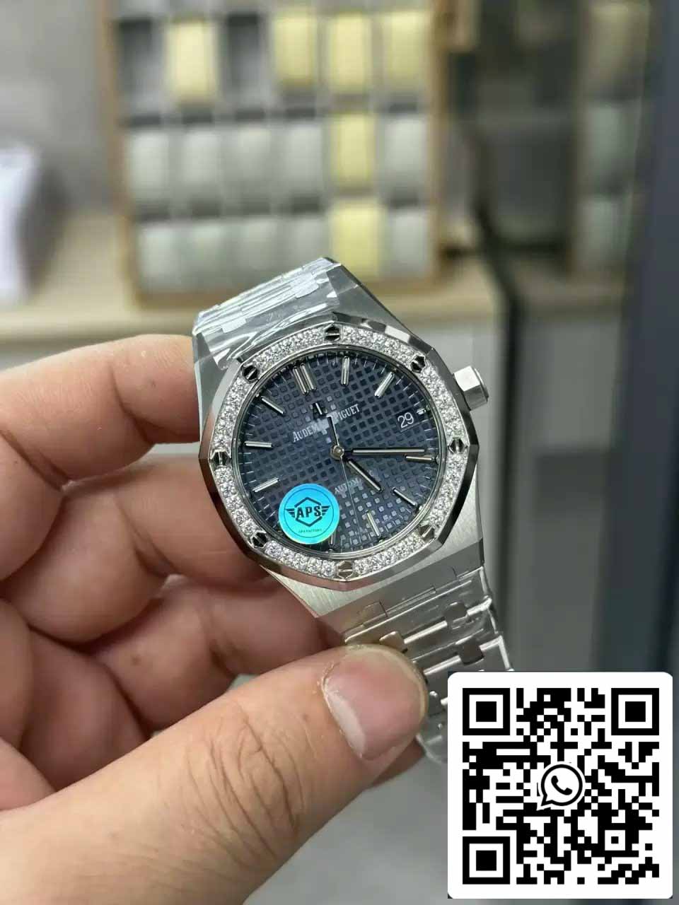 Audemars Piguet 15451ST.ZZ.1256ST.03 APS Factory 1:1 Best Edition Blue Dial