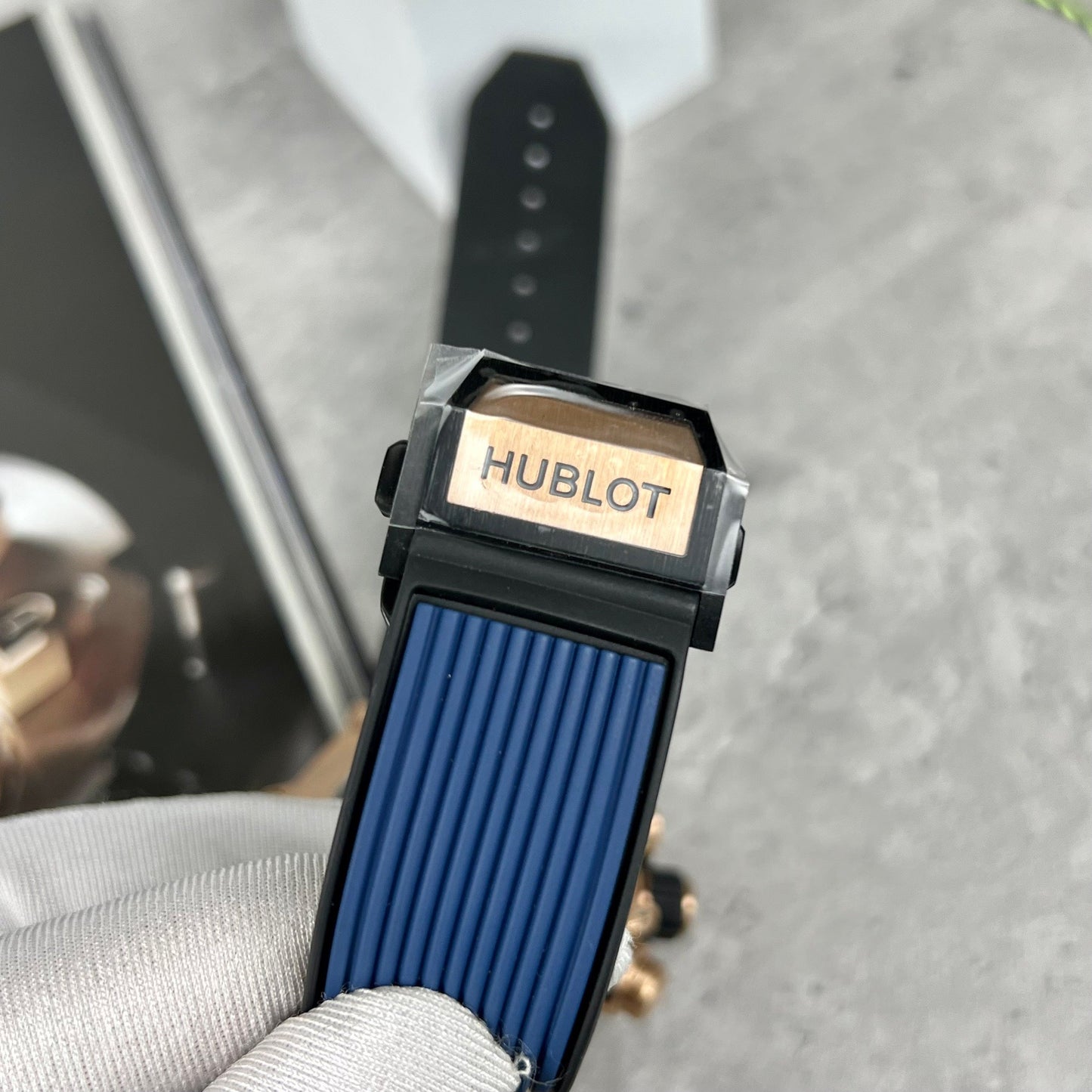 Hublot Big Bang Unico 421.OL.5180.RX 44 mm 1:1 Meilleure édition BBF Factory Bracelet bleu 