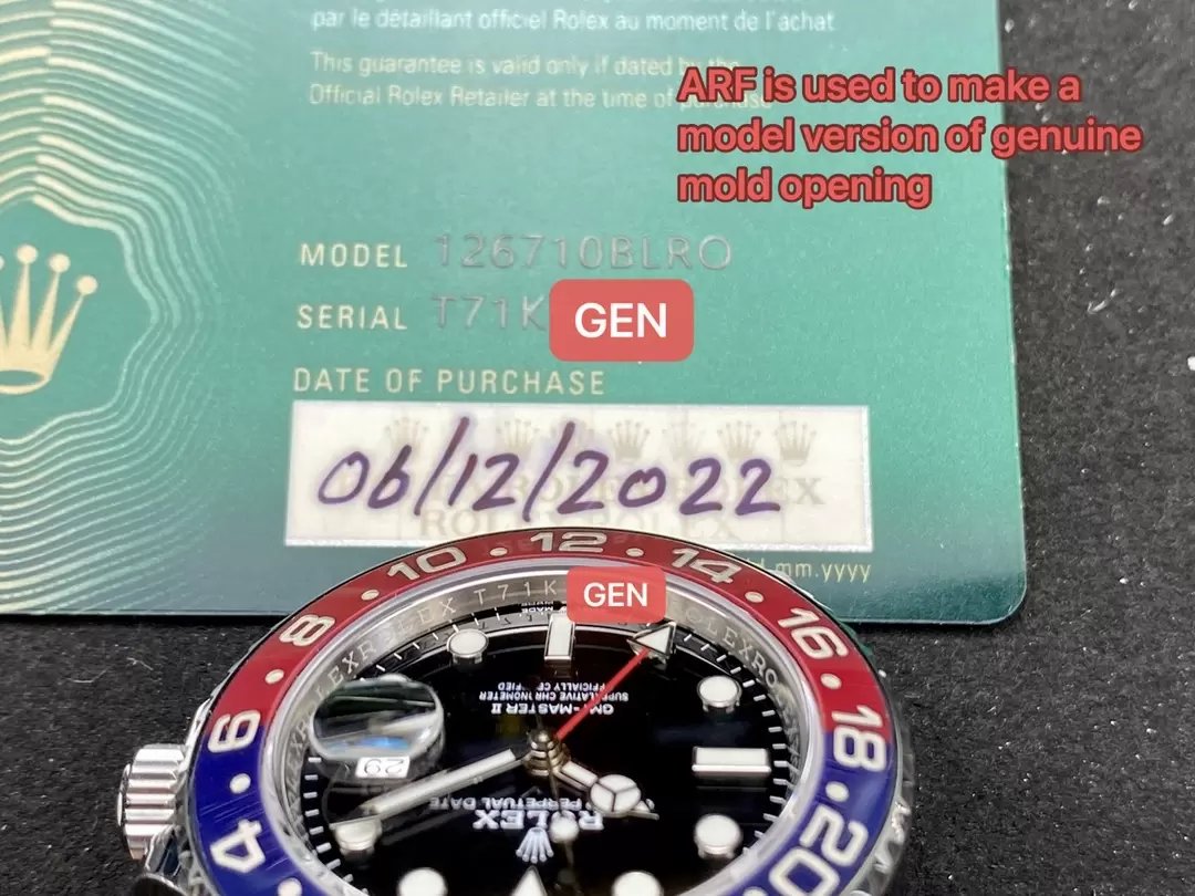 Rolex GMT Master II M126710BLRO-0001 Pepsi 1:1 Beste Edition von AR Factory V3 Upgrade