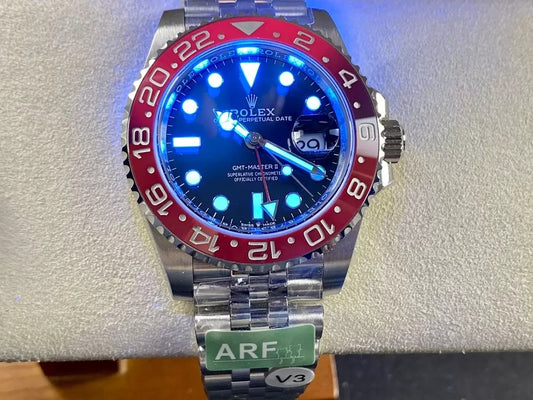 Rolex GMT Master II M126710BLRO-0001 Pepsi 1:1 Meilleure édition de la mise à niveau AR Factory V3