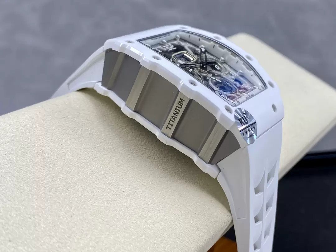 Richard Mille RM11-03 Meilleure édition KU+ Factory [KV - V5] Version Carbone Blanc 