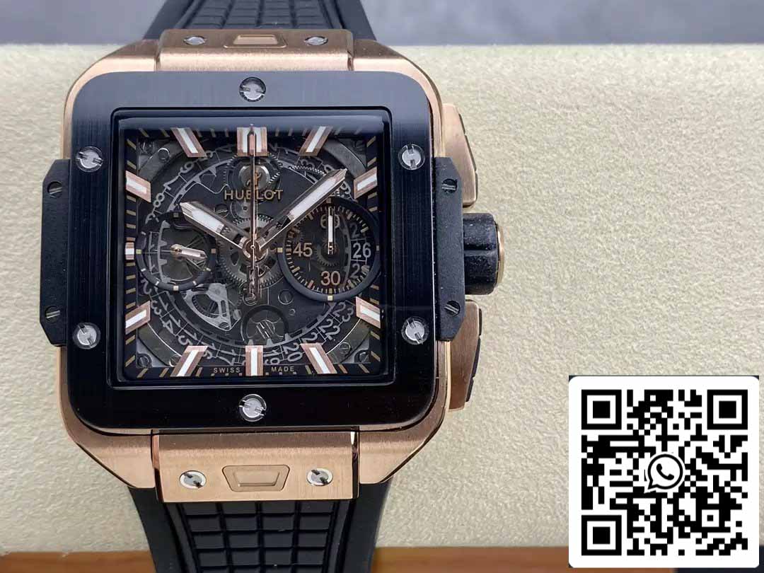 Hublot SQUARE BANG UNICO 821.OM.0180.RX 1:1 Migliore edizione BBF Factory