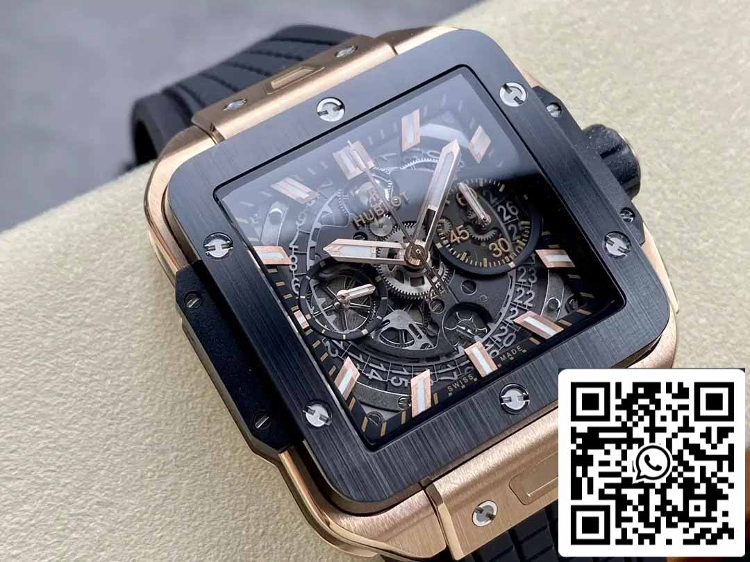 Hublot SQUARE BANG UNICO 821.OM.0180.RX 1:1 Migliore edizione BBF Factory