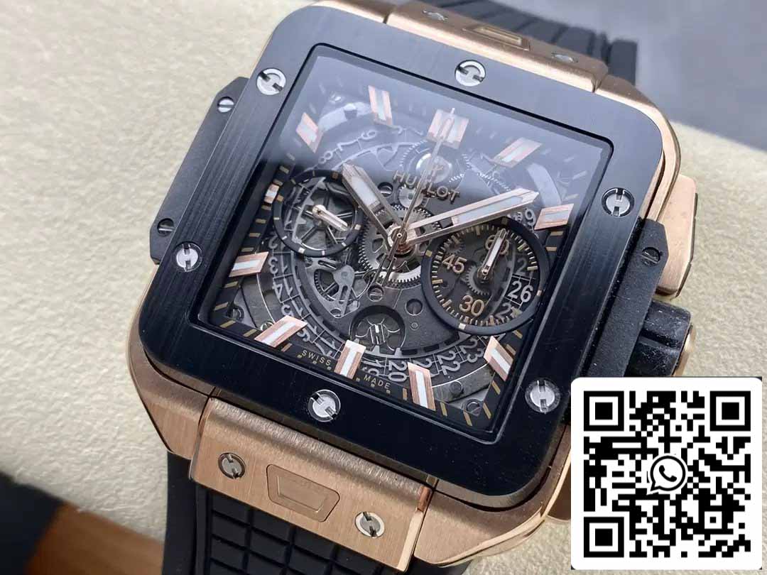 Hublot SQUARE BANG UNICO 821.OM.0180.RX 1:1 Migliore edizione BBF Factory