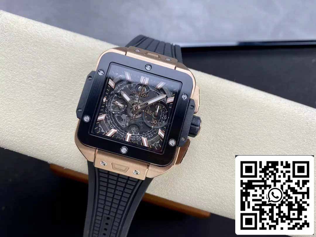 Hublot SQUARE BANG UNICO 821.OM.0180.RX 1:1 Migliore edizione BBF Factory