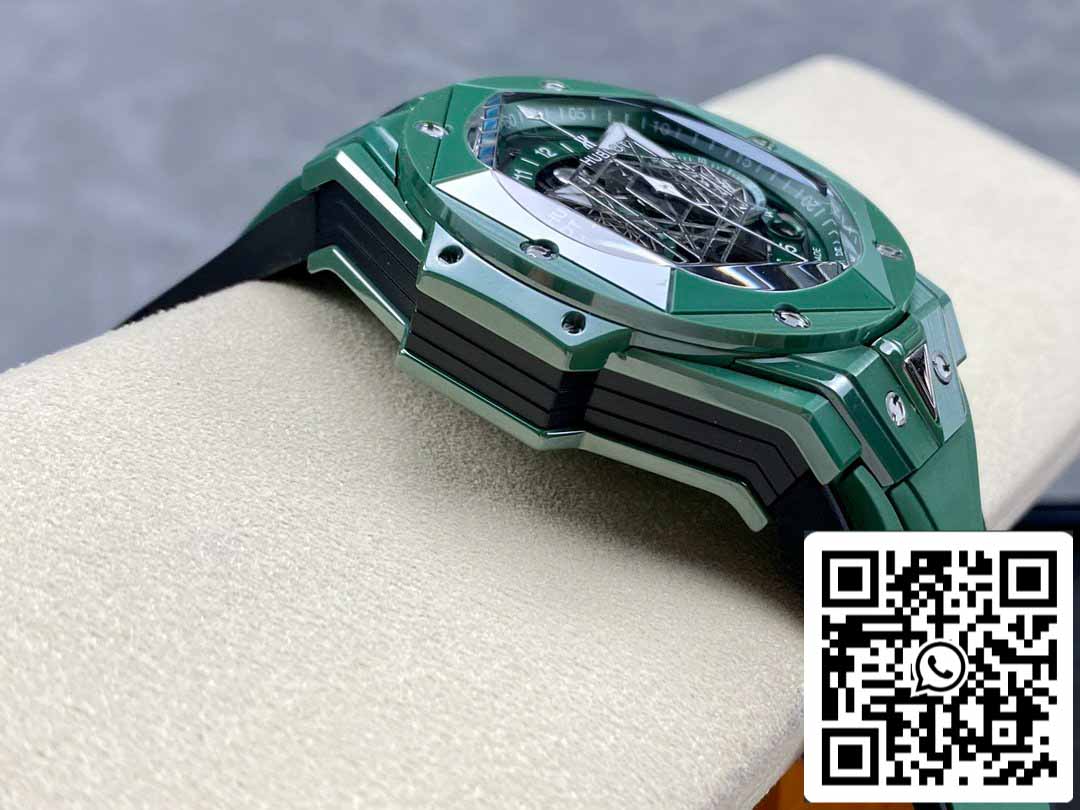 Hublot Big Bang Sang Bleu II 418.GX.5207.RX.MXM22 1:1 Meilleure édition BBF Factory Green Ceramic 