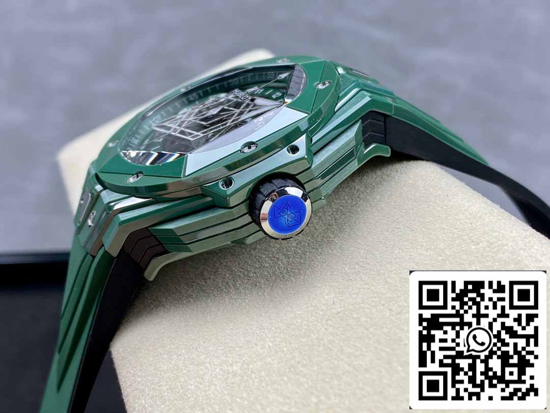 Hublot Big Bang Sang Bleu II 418.GX.5207.RX.MXM22 1:1 Meilleure édition BBF Factory Green Ceramic 