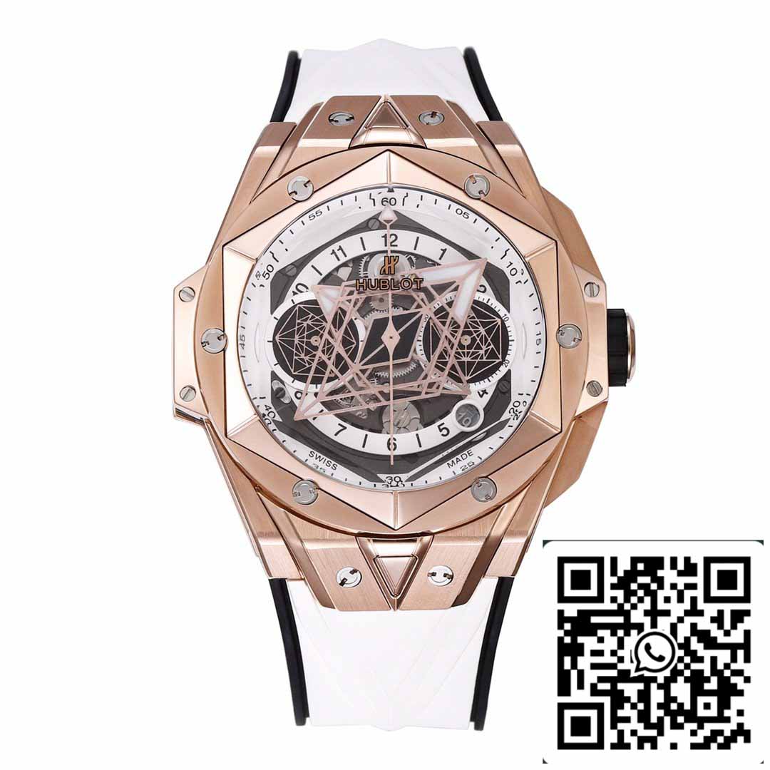 Hublot Big Bang Sang Bleu 418.OX.2001.RX.MXM20 1:1 Meilleure édition BBF Factory Or rose 