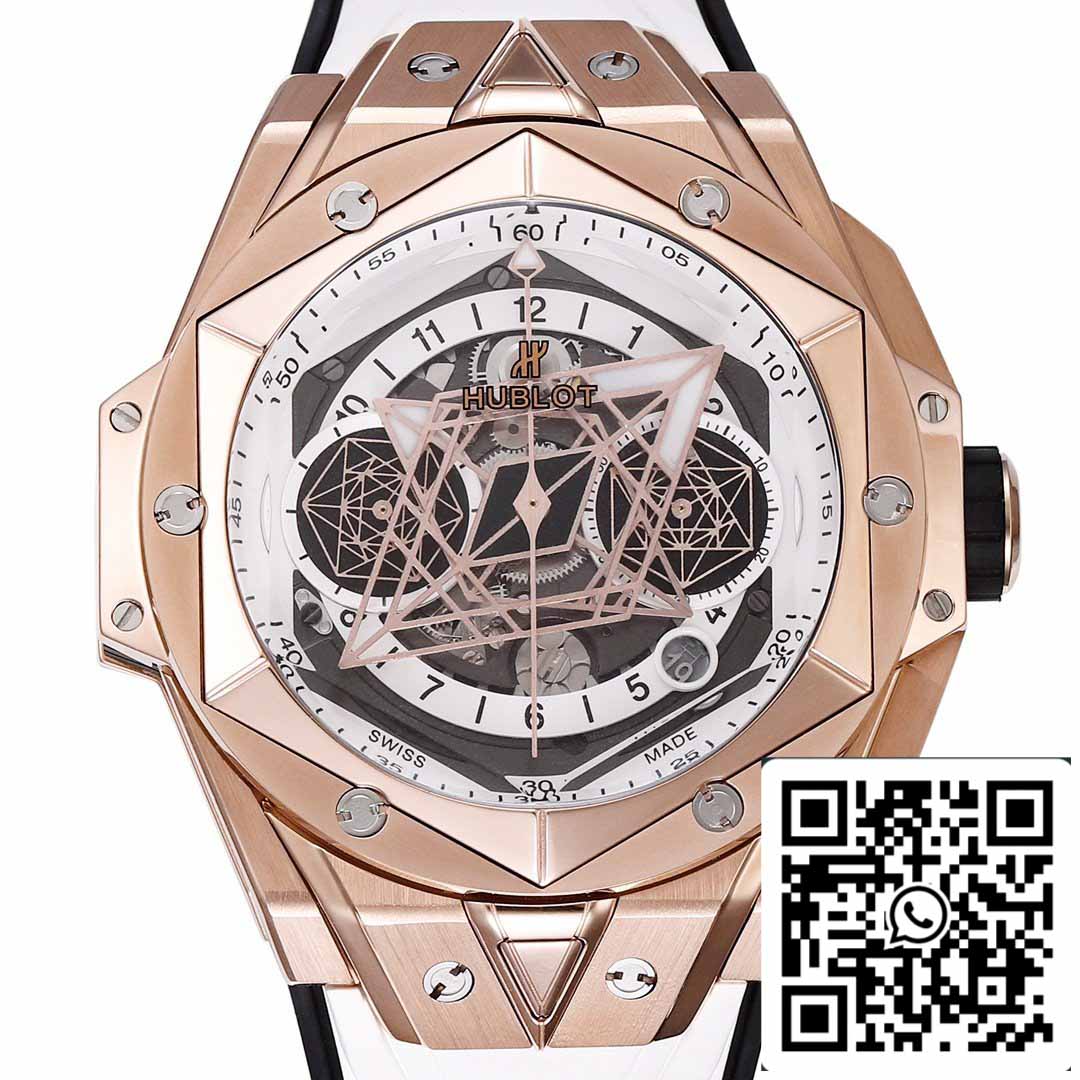 Hublot Big Bang Sang Bleu 418.OX.2001.RX.MXM20 1:1 Meilleure édition BBF Factory Or rose 