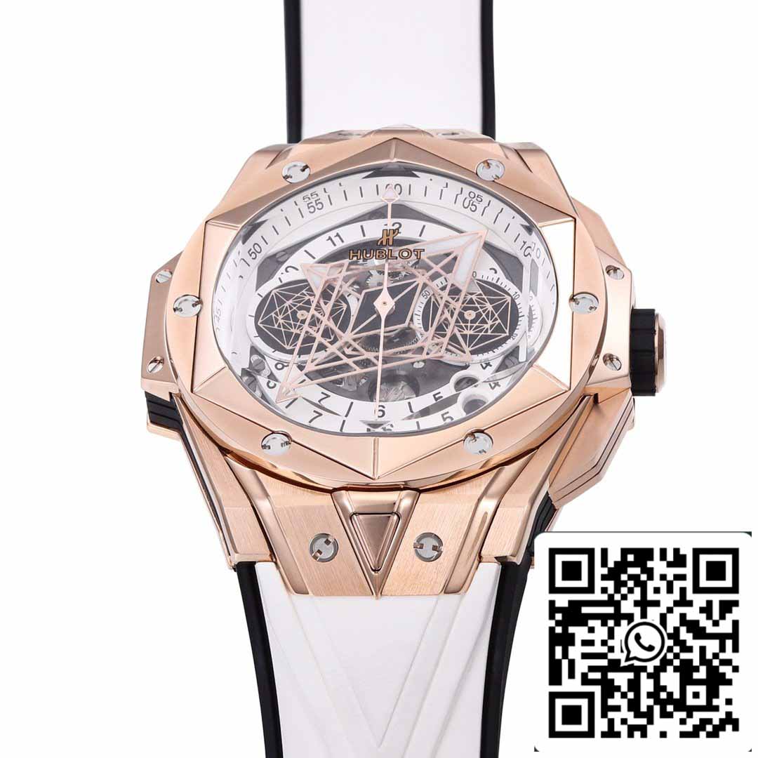 Hublot Big Bang Sang Bleu 418.OX.2001.RX.MXM20 1:1 Meilleure édition BBF Factory Or rose 